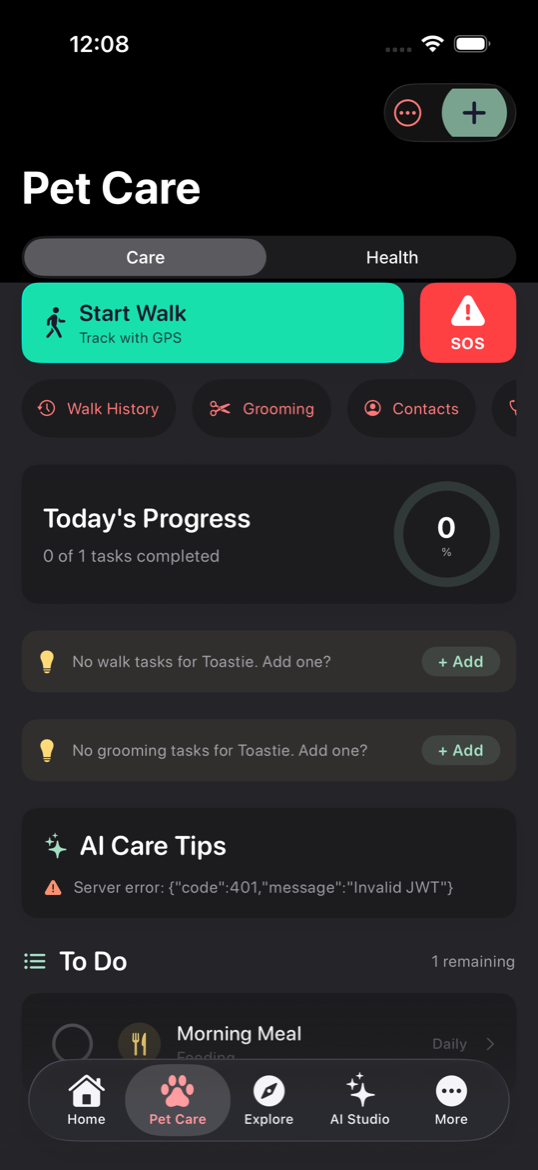 Walk Tracking