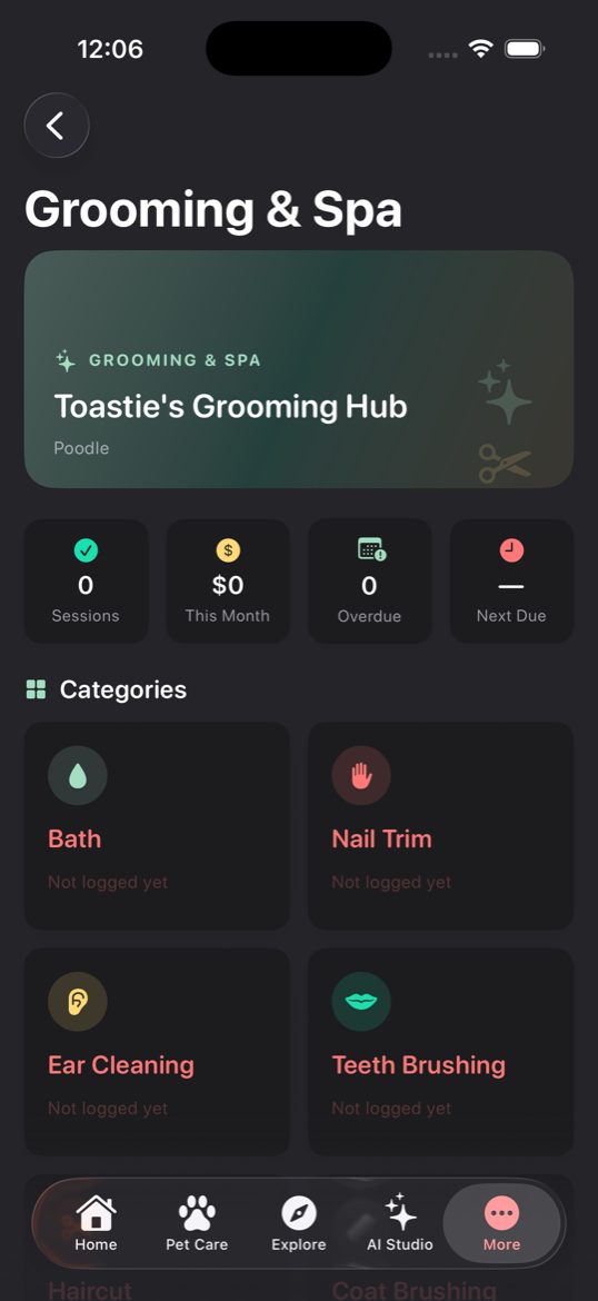 Grooming & Spa