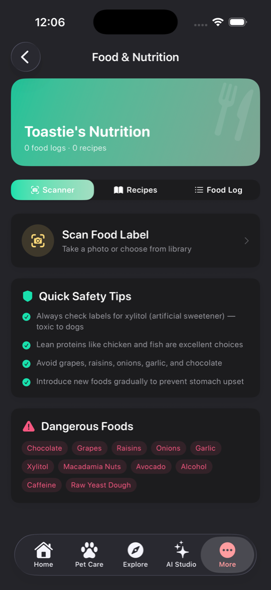 Food & Nutrition