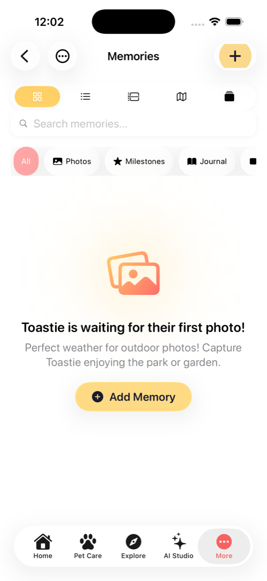 Memory Timeline
